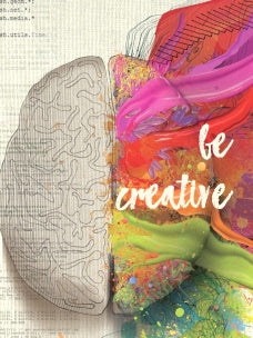be creative, creative brain, WaldenArts Publishing blog,