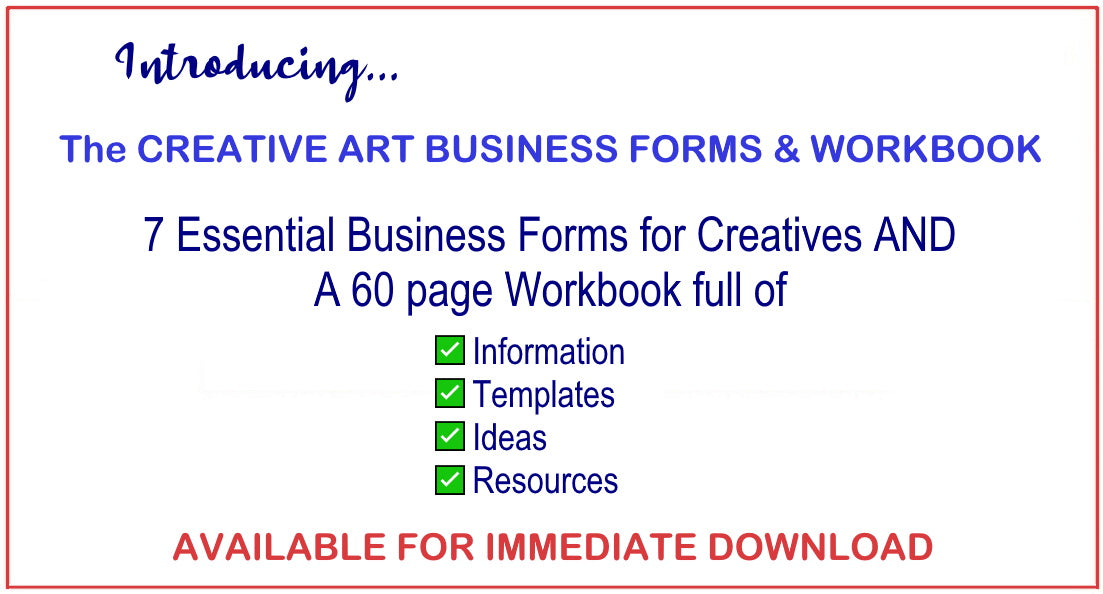Create a Thriving Art Business - Workbook & Forms